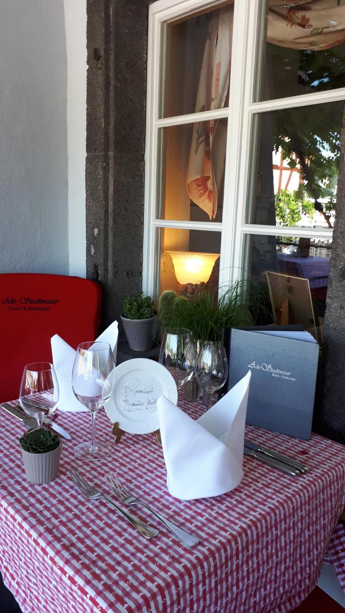 Hotel Restaurant Alte Stadtmauer بايلشتاين المظهر الخارجي الصورة